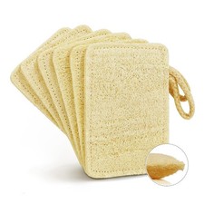 Natural Loofah Kitchen Dish Sponges Scrubber 6Pack , Non-Scratch Scrub Clean...