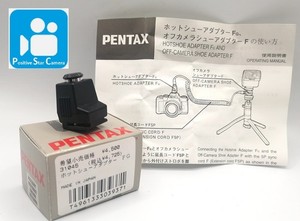 🎦VIDEO👀✨Unused✨ Pentax Hot Shoe Adapter FG From JAPAN