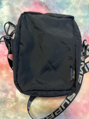 Supreme Cordura Fabric Shoulder Crossbody Bag SS18 Black | eBay