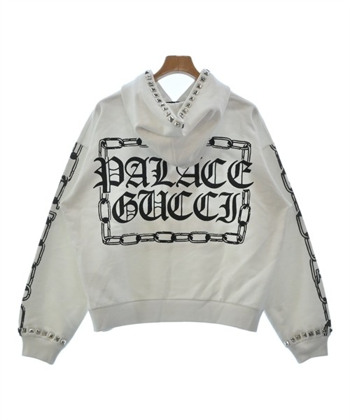 GUCCI x Palace White Sweatshirt M - Cotton Jersey Stud Design image 2