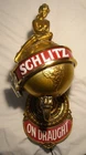 Vintage Schlitz Beer Lighted Sign Globe & Woman