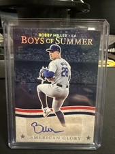 2024 Panini Boys of Summer - America's Best Signatures Bobby Miller /25  (AU)