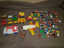 Vintage 80s 90s Little Tikes Fisher Price Toys Lot Used