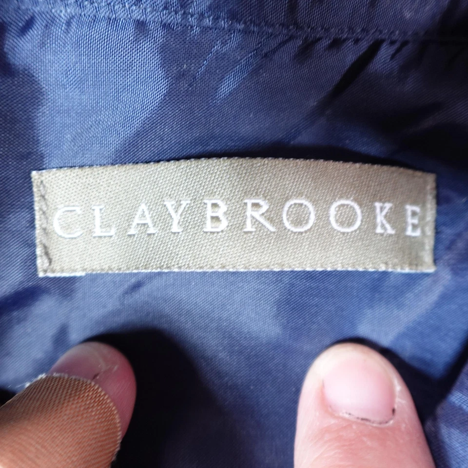 Claybrooke Shirt Mens XL Plaid Flannel Shacket Western Snap Button Lightweight - Image 3 of 4