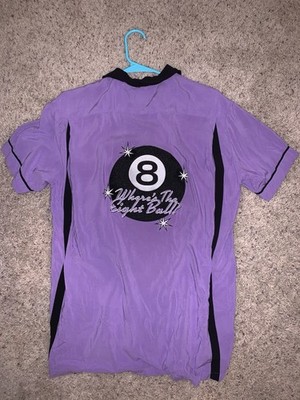 Rare Full Send Nelk Boys Bowling Shirt Men s Large  Where s The Eight Ball? 