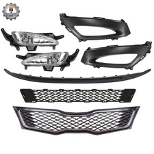Fits Kia Optima 2011-2013 Sxsxl Front Upperlower Grille Foglights Covers Kit