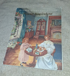Vintage PSX 1993 Personal Stamp Exchange Rubber Stamp Stamps Book Catalog Crafts