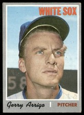 1970 Topps Gerry Arrigo Chicago White Sox #274