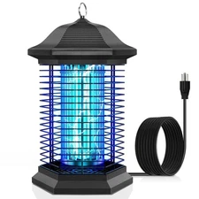 Bug Zapper Outdoor Indoor, 18W Power & 4400V Instant Grid Mosquito Repellent,...