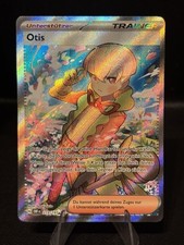 Otis 219/197 Obsidianflammen Full Art Pokémon Karte Deutsch