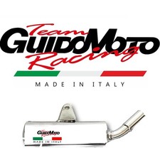 SILENZIATORE CROMATO Ø 22 MINI MOTO MINI CROSS PIT BIKE DUE TEMPI KAYO KMM1406