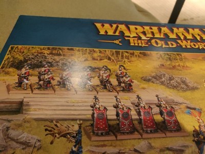 Warhammer Old World AOS Cathay Crane Gun Teams x4 & Iron Hail Gunners x6 Neu