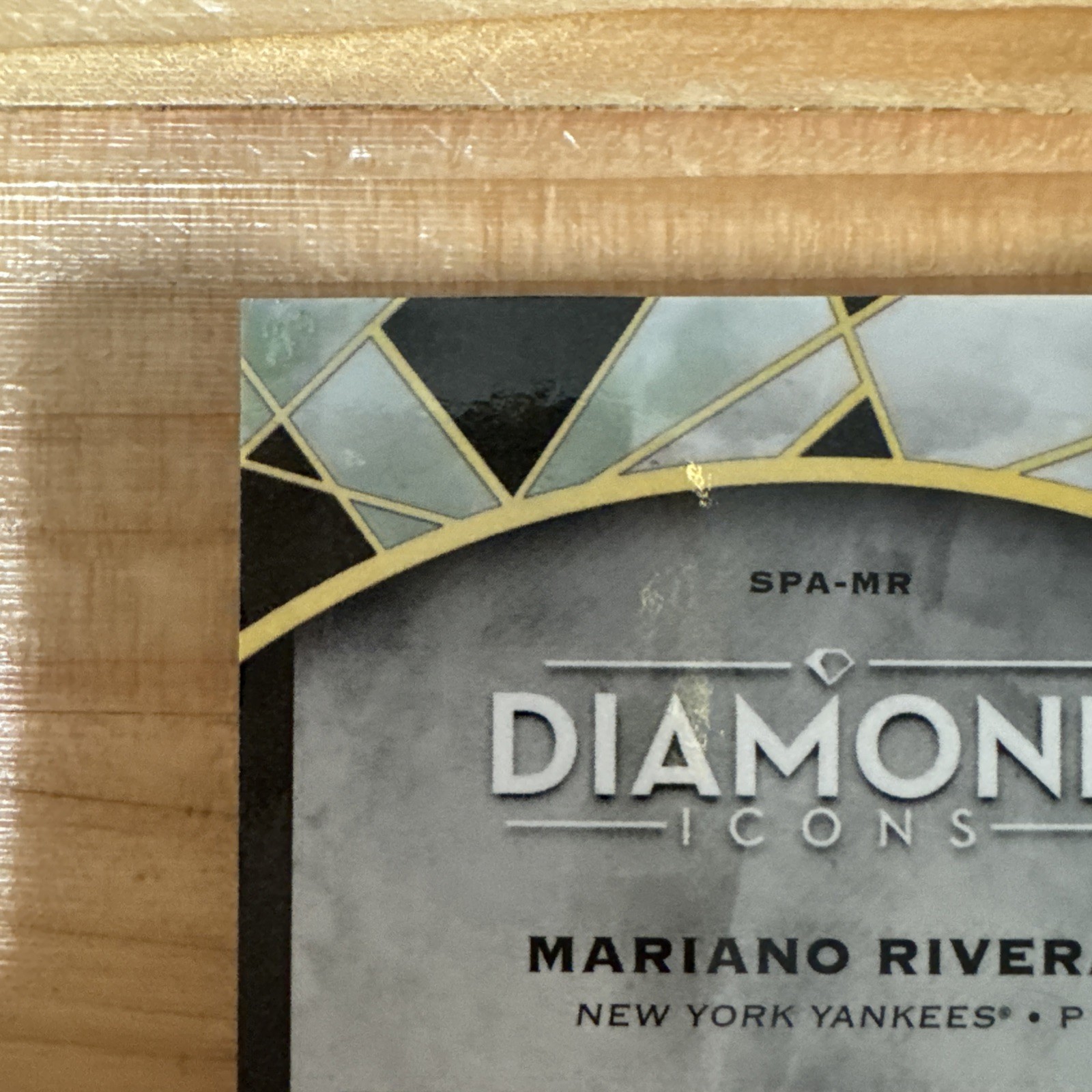 2022 Topps Diamond Icons Mariano Rivera Game Used Patch Auto Red /5 view 6