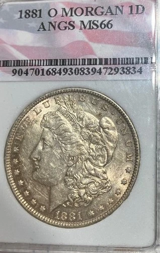1881-O Morgan  Dollar MS66