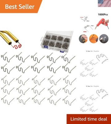 1000PCS Hot Staples for Plastic Repair - Compatible with Most Welders