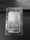 One (1) Troy Ounce New Fine Silver .999 Morgan Bars (Sealed)