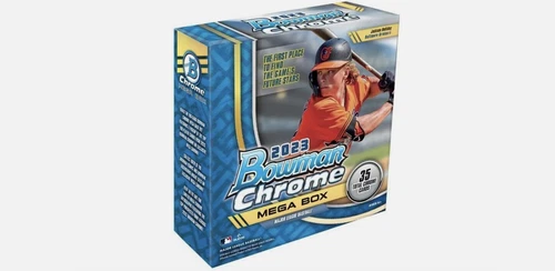 2023 Bowman Chrome Factory Sealed Baseball Mega Box - New Box !!