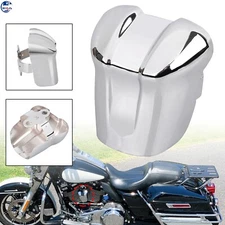 Chrome Waterfall Horn Cover For Harley Electra Street Road Glide Road King 95-20