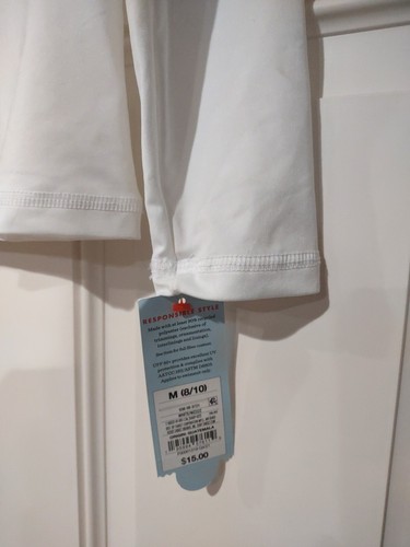 NWT Cat & Jack UPF 50+ Youth Kids Unisex Long Sleeve Shirt Medium 8/10 - Picture 2 of 4