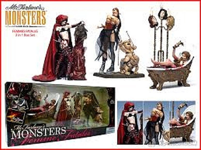 Femme Fatales 3 Figure Box Set Hood Bathory Dorothy