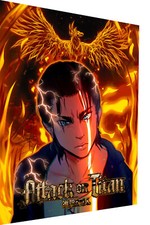Leinwand Bilder Attack on Titan Anime  Anime Wandbilder -Hochwertiger Kunstdruck