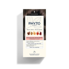 Phyto Hair Color Kit 4 Chestnut Hair Coloring Without Ammonia And Silicones