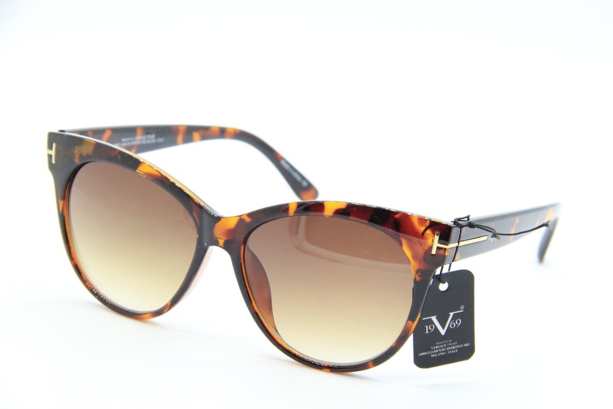 NEW VERSACE 1969 VINTAGE LLV9523 C2 DARK HAVANA AUTHENTIC  display picture 3