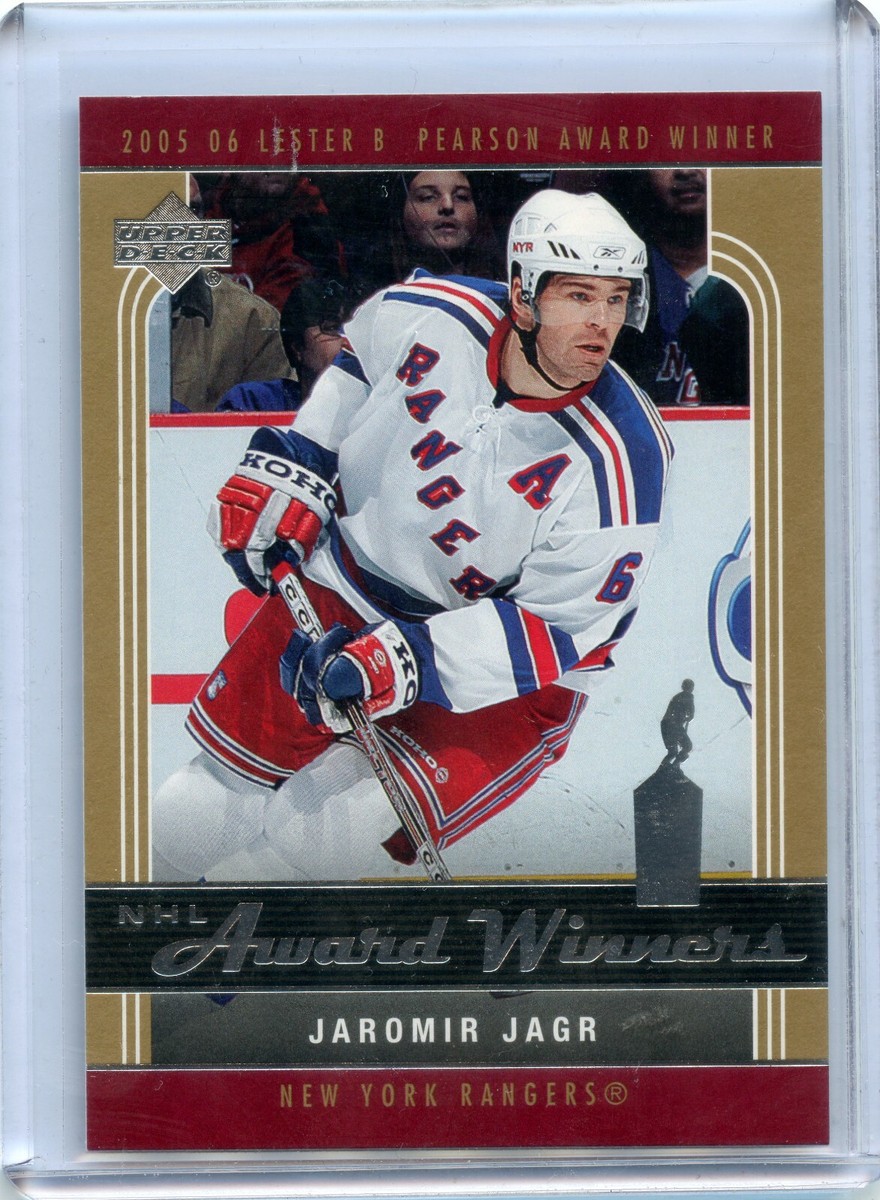 2006-07 Upper Deck Award Winners #AW5 Jaromir Jagr | eBay