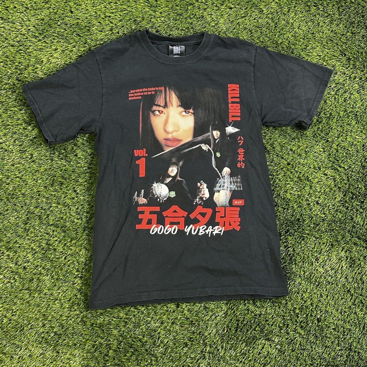 ハフ HUF KILL BILL キルビル GOGO YUBARI Tシャツ Kill Bill x HUF 2020's Gogo Yubari t-shirt – NOILL