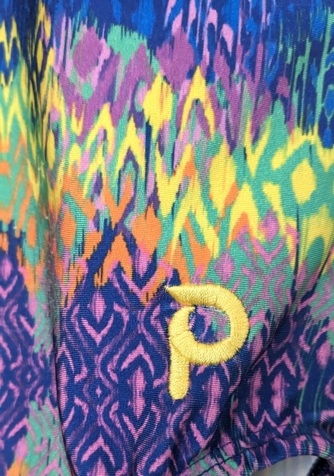 Plum Practicewear Gymnastics Leotard "Acapulco" Multi-Color Printed Size CS