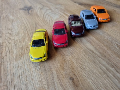 Siku 5x 1306 Mercedes Benz CLS 500 Set Gelb, Silber & Rot - Top & Sehr Selten! - Bild 2 von 6