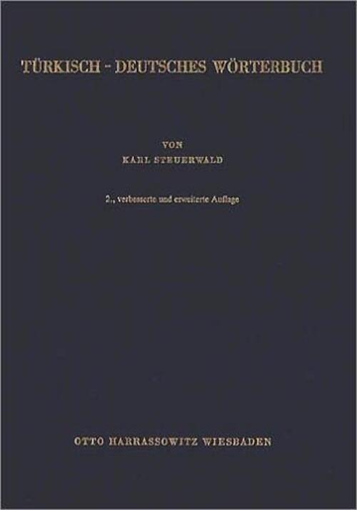 Türkisch - Deutsches Wörterbuch Karl Steuerwald Buch Xii Deutsch 1988