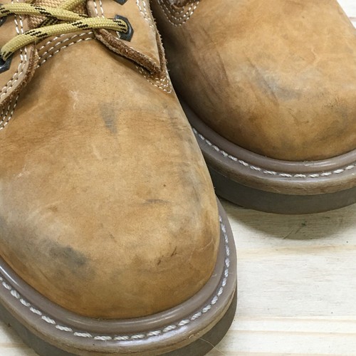 Botas de dirección Texas para hombre 6,5 Flexcore Judd combate cuero bronceado con cordones al tobillo - Imagen 11 de 12