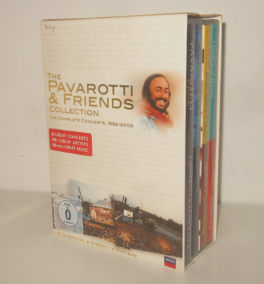 Pavarotti & Friends  - 4 DVD Box - Collection - The Complete Concerts 1992-2000