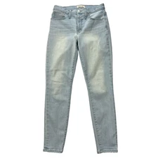 Madewell 9” Mid-Rise Skinny Crop AN638 Size 27 Tall