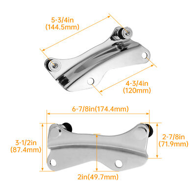 TCMT Kit De Accesorios De Acoplamiento Delantero Desmontable Para HarleyTouring Road King Road Glide Street Glide Electra Glide 1997-2008 Reemplazar 53803-06