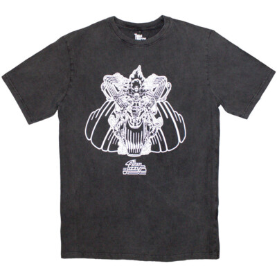 THIN LIZZY - Rocker Stone Wash T-Shirt OFFICIAL MERCHANDISE