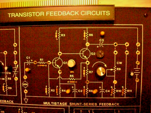LabVolt 91008-20 Transistor Feedback Circuits Electronics Educational Board - Afbeelding 5 van 5