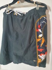 Nike Board Shorts Lined Swim Trunks Gray Size 2XL