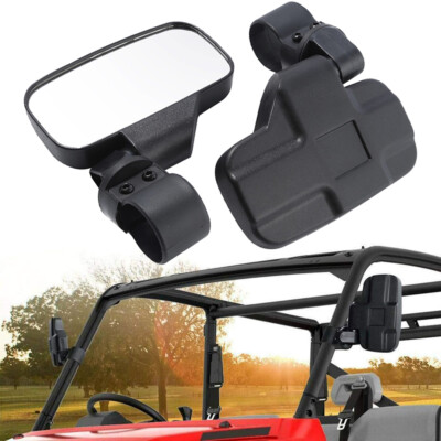 For Polaris RZR 800 900 1000 Rear View Mirrors UTV Side Mirrors 1.75'' - 2'' Clamp
