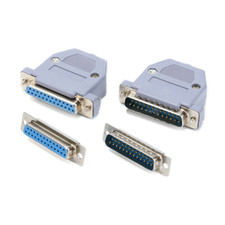 DB25 D-Sub Male or Female Socket Plug IDC Ribbon Cable Connector Parallel 25 Pin