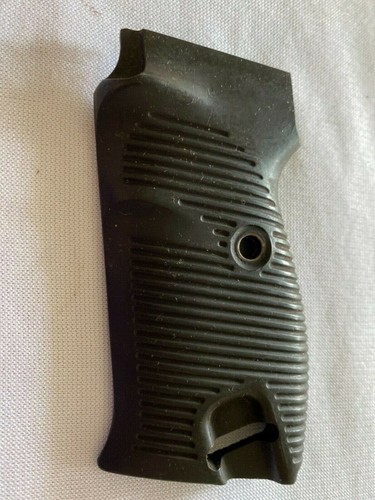 WW2 German Early Julious Posselt 1W 31 Spreework P38 Left Grip in Black #3