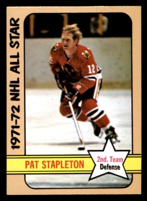 1972 Topps Hockey #129 Pat Stapleton (All-Star) NM *d2 | eBay