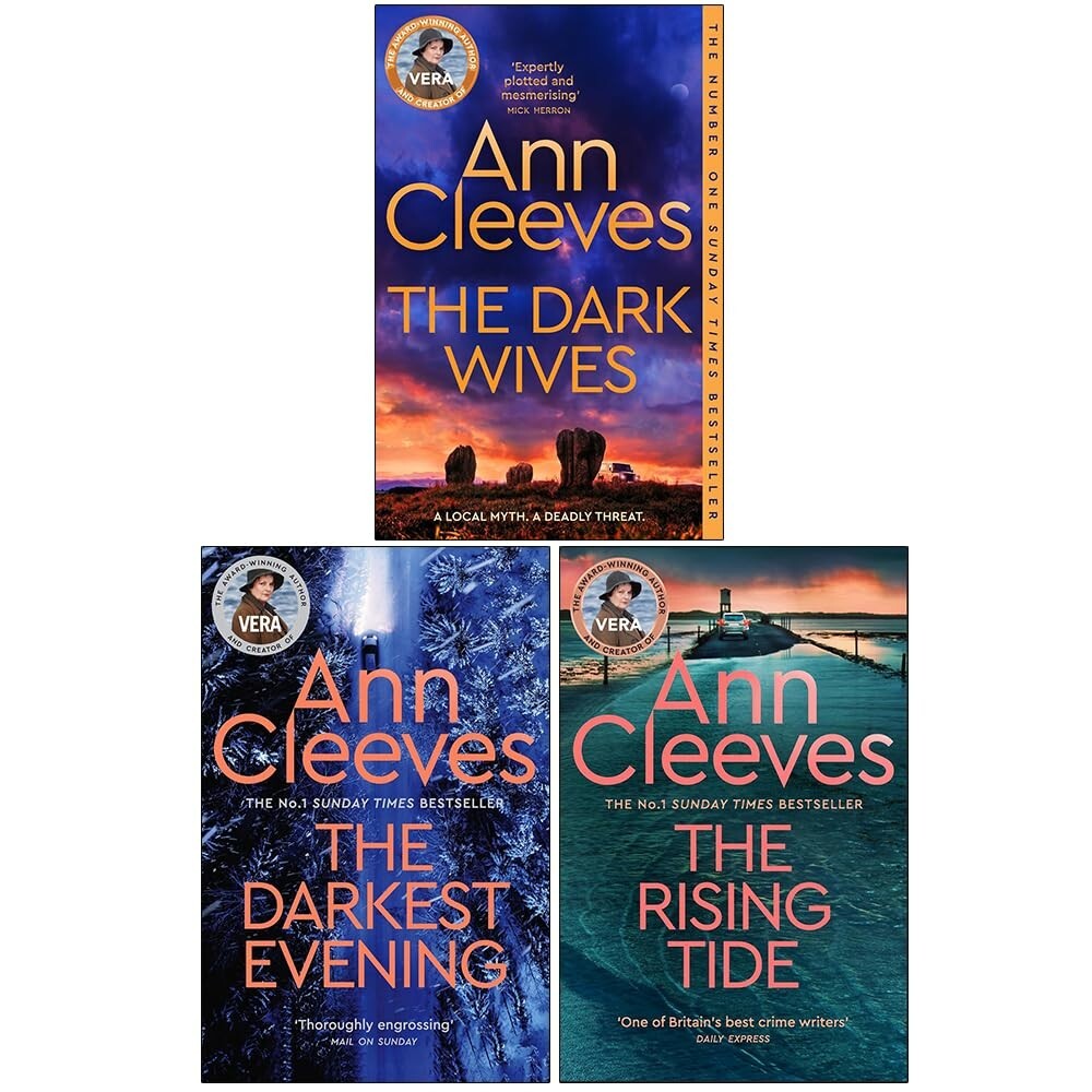 Vera Stanhope Series 3 Books Set By Ann Cleeves Dark Wives (Book 9-11)