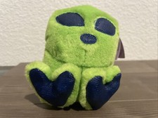 Puffkins Roswell Alien Plush Beanie 4 1/2" NWT