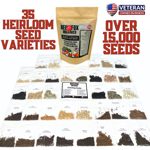 Heirloom vegetable seed collection 35 varieties and over 15,000 seeds eBay