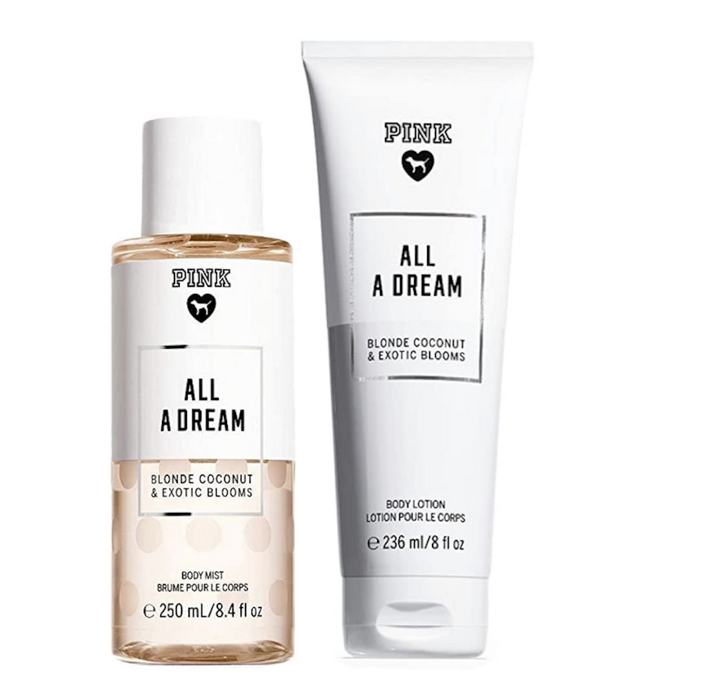 Victoria's Secret PINK All A Dream Body Mist Body Lotion Set