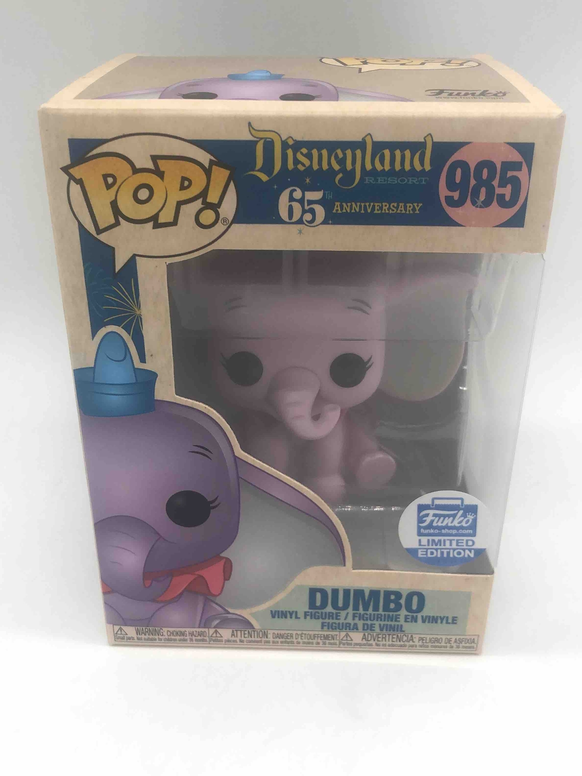 Sale Funko Pop! Disney Parks Disneyland Resort 65Th Anniversary Dumbo (Purple) #985 V