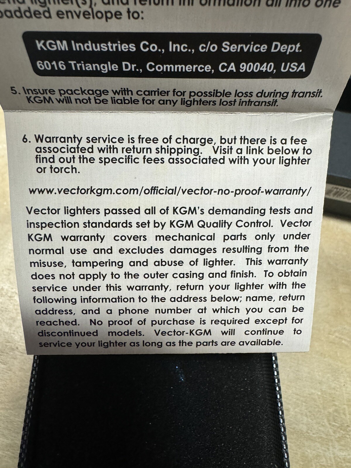 Vector AZTECH - Wind Resistant Large Single Jet Torch Lighter - Gunmetal - New