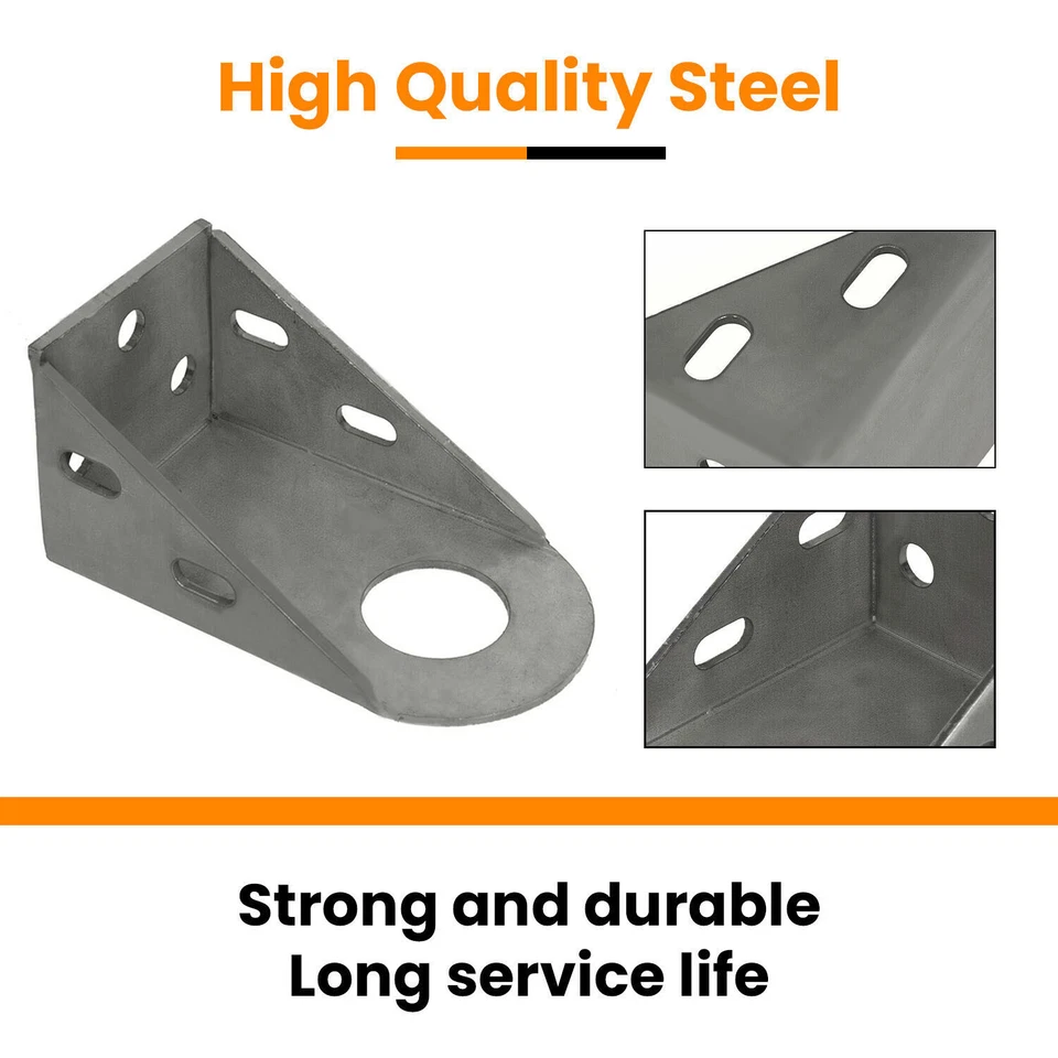 Soporte de montaje de radiador de 2 piezas para Chevy Chevrolet C/K 1500 2500 3500 88-00 Foto 4 de 4